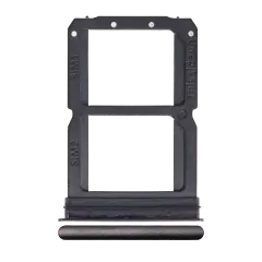 Dual Sim Card Tray Compatible For OnePlus 6T (A6010 / A6013) (Midnight Black)