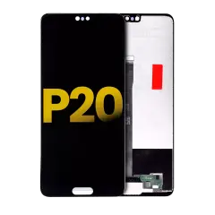 LCD Assembly Without Frame For Huawei P20 (Refurbished) (Black)