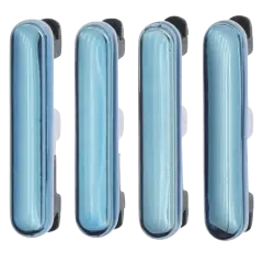 Hard Buttons (Power / Volume) For LG Stylo 6 / K71 (Silver) (4 Piece Set)