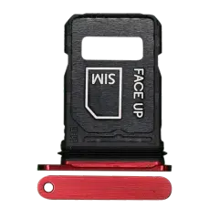 Single Sim Card Tray  For Motorola Razr Plus / Razr 60 Ultra (XT2551 / 2025) (Genuine OEM) (Rio Red) 