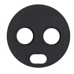 Back Camera Glass Lens Compatible For Motorola Moto Z3 Play (XT1929 / 2018) (Black)