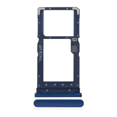 Sim Card Tray Compatible For Motorola Moto G Play (XT2093 / 2021) (Genuine OEM) (Misty Blue)