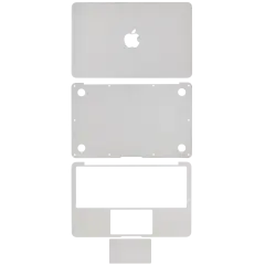 4in1 (Top, Bottom, Keyboard, Trackpad) Skin Compatible For Macbook Air 11"(A1465 / 2012 To Early 2015) (A1370 / Late 2010 / Mid 2011)