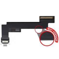 Charging Port Flex Cable Compatible For iPad Air 5 (WiFi Only) (Premium) (Purple)