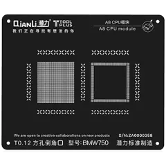 A8 BMW750 iBlack Stencil (2D) (Qianli)