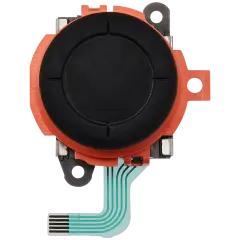 3D Analog Joystick Cap Thumbstick for Nintendo Switch 2 Joy Con Controller (Orange)