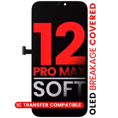 OLED Assembly For iPhone 12 Pro Max (Aftermarket Pro: XO7 Soft)