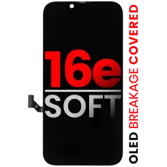 OLED Assembly Compatible For iPhone 16e (Aftermarket Pro: XO7 Soft)