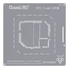 Bumblebee Stencil (QS132) For OPPO Find X2 Middle Layered (Qianli)