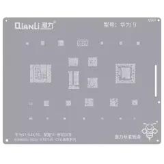Bumblebee Stencil (QS60) For Huawei G7 / G8X / 5S / Honor 7i / Y6 / 5X (MSM891 6/8939/MT6753V) CPU Universal Series (Qianli)
