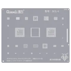 Bumblebee Stencil (QS55) For Huawei P20 / 20Pro / Mate10 / 10Pro / RS / Honor 10 / V10 (Kirin 970) (H13670) CPU Universal Series (Qianli)