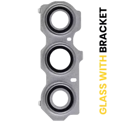 Back Camera Lens With Bracket For Samsung Galaxy M54 (M546 / 2023) (Silver)