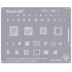 Bumblebee Stencil (QS44) For Samsung Galaxy S10 / S10 Plus / Note 10 (Exynos9820) (Snapdragon855 / SM8150) Universal Series (Qianli)