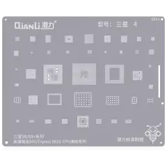 Bumblebee Stencil (QS43) For Samsung Galaxy S9 / S9 Plus (Qualcomm 845) (Exynos9810) CPU Universal Series (Qianli)