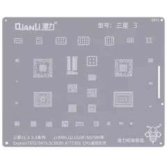 Bumblebee Stencil (QS42) For Samsung Galaxy J1 / J2 / J3 / J4  (Exynos7570 / 3475 / SC9830A / 7730S) CPU Universal Series (Qianli)