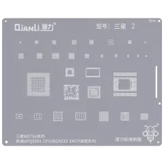 Bumblebee Stencil (QS41) For Samsung Galaxy Note 4 (Qualcomm APQ8084) (CPU / BGA529 / EMCP) Universal Series (Qianli)