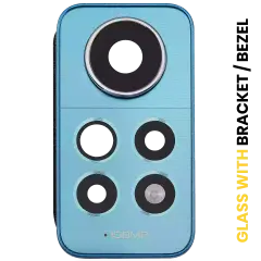 Back Camera Lens With Bracket / Bezel Compatible For Xiaomi Redmi Note 12 Pro 4G (Star Blue)