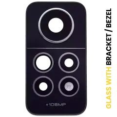 Back Camera Lens With Bracket / Bezel Compatible For Xiaomi Redmi Note 12 Pro 4G (Graphite Gray)