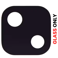 Back Camera Lens (Glass Only) With Adhesive Compatible For Google Pixel 4A (Aftermarket Plus)