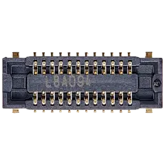 Front Camera FPC Connector (On The Motherboard) (Female) Compatible For Samsung Galaxy A13 5G (A136U / 2021) (24 Pin) (10 Pack)