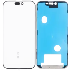 3 in 1  (Glass With OCA Pre-Installed + Frame) For iPhone 16 Pro Max (OCA Master)