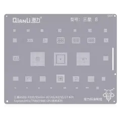 Bumblebee Stencil (QS47) For Samsung A520 / A310 / S5mini / A7 / A5 / A3 / S5 / J7 (Exynos 3471 / 7580 / 7880) CPU Universal Series (Qianli)