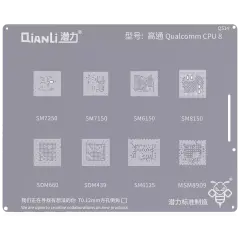 Bumblebee Stencil (QS14) Qualcomm CPU8 (Qianli) SM7250 / 7150 / 6150 / 6125 / 8150 SDM660 / 439 MSM8909
