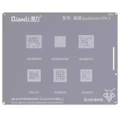 Bumblebee Stencil (QS11) Qualcomm CPU5 (Qianli) MSM8940 8909W 8952 SDM6150 660 670