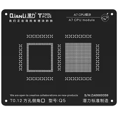 A7 Q3 iBlack Stencil (2D) (Qianli)