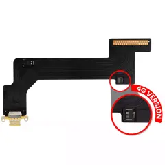 Charging Port Flex Cable Compatible For iPad 10 (2022) (Cellular) (Aftermarket Plus) (Yellow)