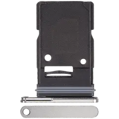 Single Sim Card Tray Compatible For Samsung Galaxy Z Fold 7 (F966) (Premium) (Silver Shadow)