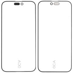 Frame Only For iPhone 15 Pro Max (10 Pack) (OCA Master)