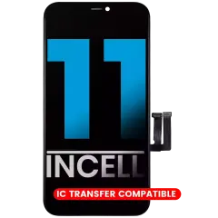 LCD Assembly With Steel Plate Pre-Installed Compatible For iPhone 11 (Aftermarket)