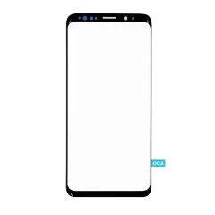 Front Glass With OCA Pre-Installed Compatible For Samsung Galaxy S9 Plus (Black) (125 um)