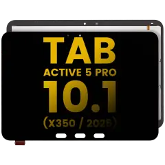 LCD Assembly Without Frame Samsung Galaxy Tab Active 5 Pro 10.1" (X350 / 2025) (Refurbished) (Black)