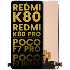 OLED Assembly Without Frame Compatible For Xiaomi Redmi K80 / K80 Pro / Poco F7 Pro / Poco F7 UItra (Refurbished) (All Colors)