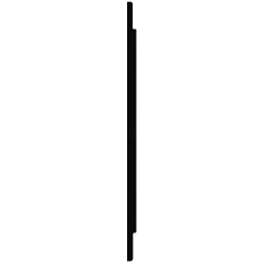 Display Bottom Plastic Bezel Strip (Without Logo) For MacBook Pro 16" A2485 (2021)  Pro /  Max / A2780 (2023)  / A2991 (2023)  / A3403 (2024) Pro / A3186 (2024) Max (5 Pieces)