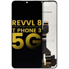 LCD Assembly Without Frame Compatible For T-Mobile Revvl 8 / T Phone 3 5G (Refurbished) (All Colors)
