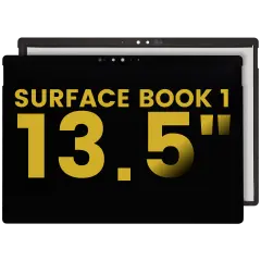 Top Case With Keyboard Compatible For Microsoft Surface Book 1 13.5" (1704) (Silver)