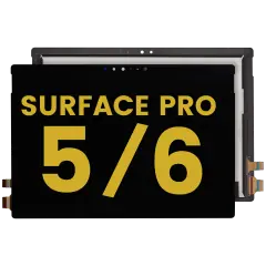 LCD Assembly With Digitizer Compatible For Microsoft Surface Pro 5 (1796) / Surface Pro 6 (1807) (Aftermarket) (Black)