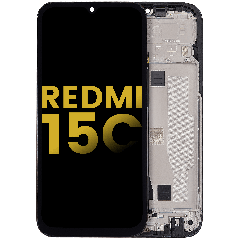 LCD Assembly With Frame For Xiaomi Redmi 15C (EU Version) (Refurbished) (All Colors)