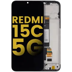 LCD Assembly With Frame For Xiaomi Redmi 15C 5G (Refurbished) (All Colors)