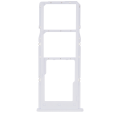 Dual Sim Card Tray Compatible For Samsung Galaxy A04S (A047 / 2022) (White)