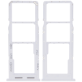 Dual Sim Card Tray Compatible For Samsung Galaxy A04S (A047 / 2022) (White)