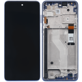 LCD Assembly With Frame Compatible For Motorola Moto G Stylus 4G (XT2211 / 2022) (Refurbished) (Twilight Blue)