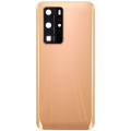 Back cover Glass With Camera Lens Compatible For Huawei P40 Pro (Blush Gold)