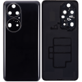 Back cover Glass With Camera Lens Compatible For Huawei P50 Pro (Golden Black)
