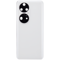 Back cover Glass With Camera Lens Compatible For Huawei P50 Pro (Pearl White)