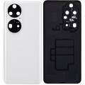 Back cover Glass With Camera Lens Compatible For Huawei P50 Pro (Pearl White)