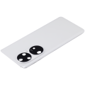 Back cover Glass With Camera Lens Compatible For Huawei P50 Pro (Pearl White)